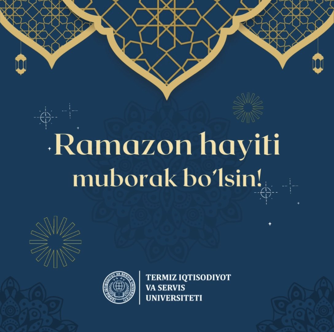 Ramazon hayiti muborak bo‘lsin!