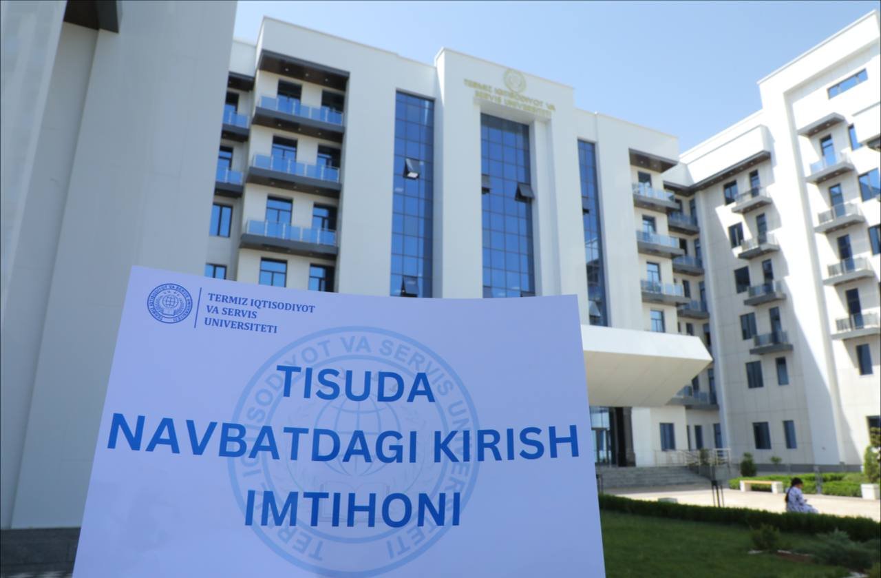 TISUda kirish imtihonlari davom etmoqda