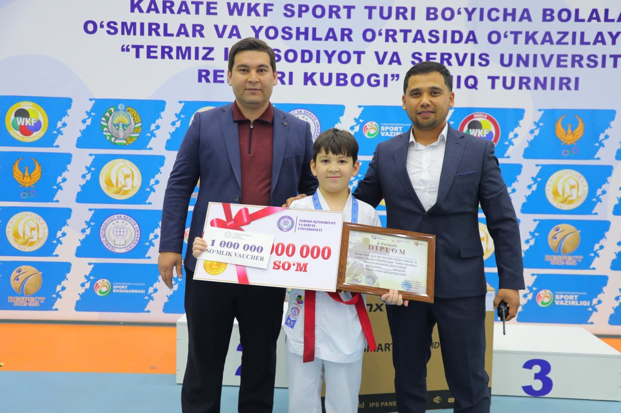 Karate WKF sport turi bo‘yicha musobaqa ko’tarinki ruhda o’tdi